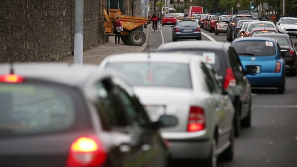 AA Ireland said commuter traffic on main routes around the country will peak today and into the weekend