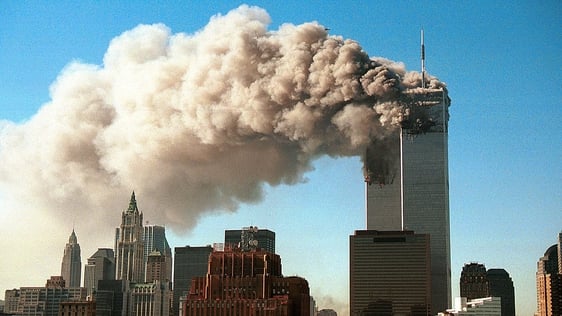 Twin Towers of World Trade Centre, 11 September 2001