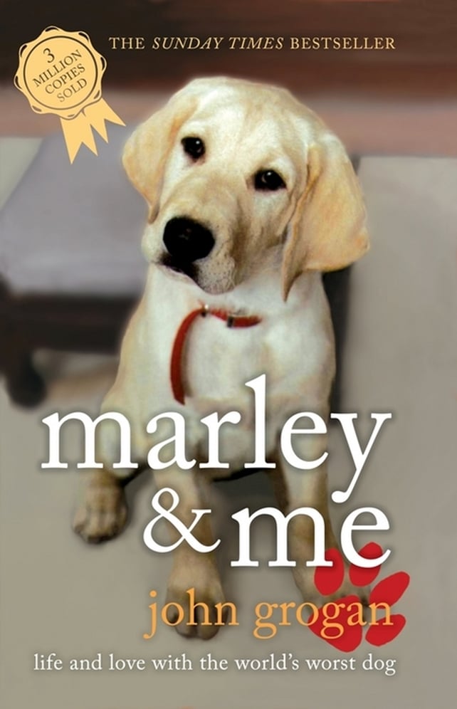 Best seller Marley & Me: Life and Love with the World’s Worst Dog.