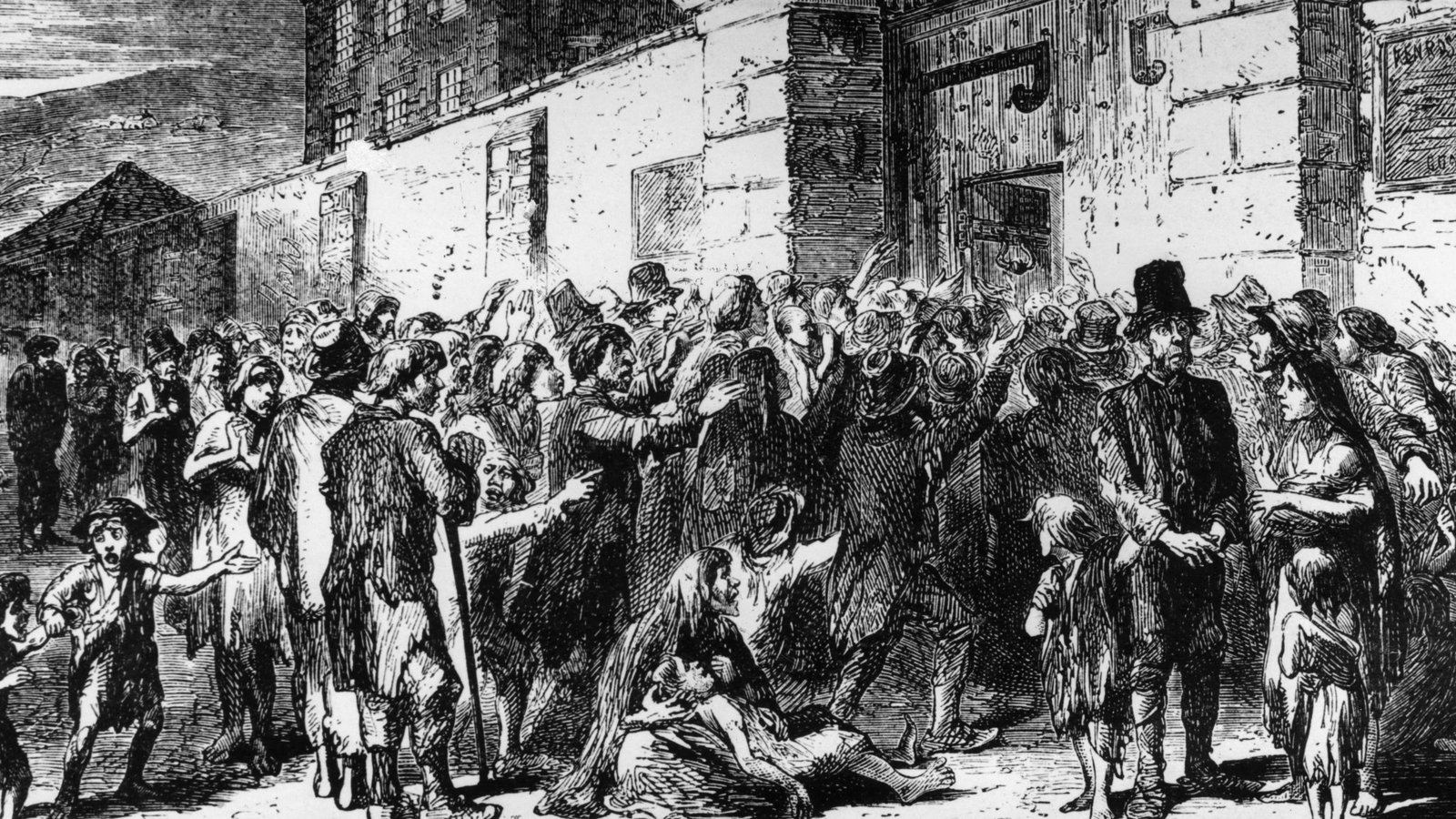 Империи голода. Великий голод (1601-1603). Великий голод 1601. Ирландский картофельный голод.