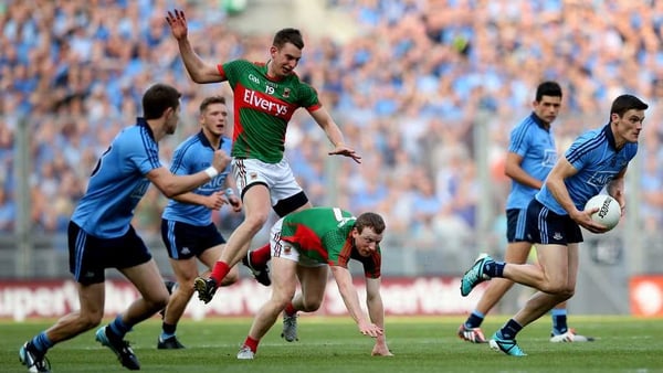 Dublin and Mayo clashed in last year's All-Ireland SFC semi-final