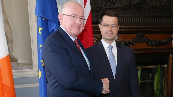 Charlie Flanagan spoke by phone with James Brokenshire