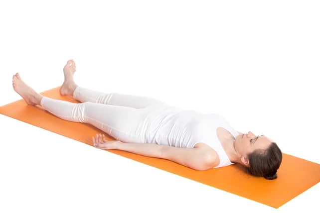 Relax with Savasana
