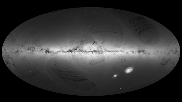 It is the most detailed map of the Milky Way ever produced (Pic: ESA)