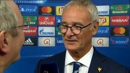 UEFA Champions League: Claudio Ranieri and Jamie Vardy