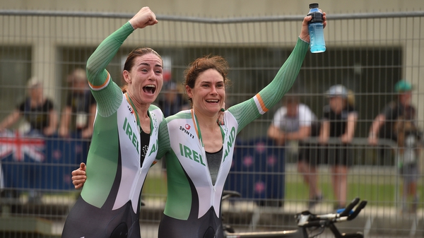 Katie-George Dunlevy and Eve McCrystal are looking to add to their time trial gold