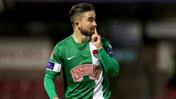 Seán Maguire is the second top goalscorer in the Airtricity League this season