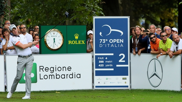 Danny Willett is one off the lead at the Italian Open
