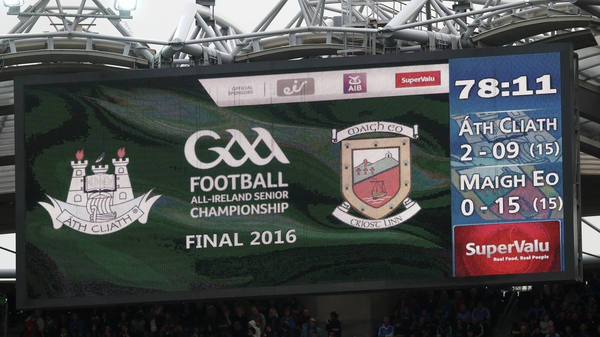 Dublin and Mayo played out the first All-Ireland football final draw since 2000