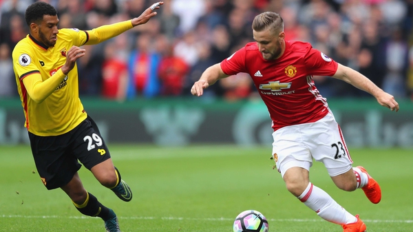 Luke Shaw has come in for criticism from Jose Mourinho