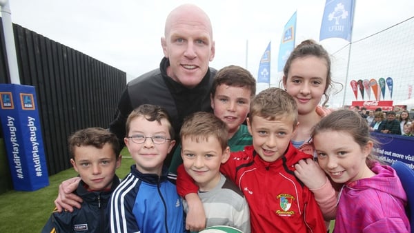 Paul O'Connell was at the National Ploughing Championship '16 to promote a new rugby initiative aimed at children in primary schools. The former Ireland captain had sound advice to tackle Ireland's growing obesity problem.