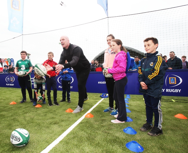 Paul O'Connell at the National Ploughing Championships 2016