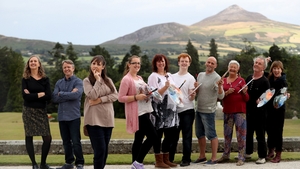 The Painting The Nation finalists, pictured with host Pauline McLynn, are taking their work on tour. The Painting The Nation finalists, pictured with host Pauline McLynn, are taking their work on tour.