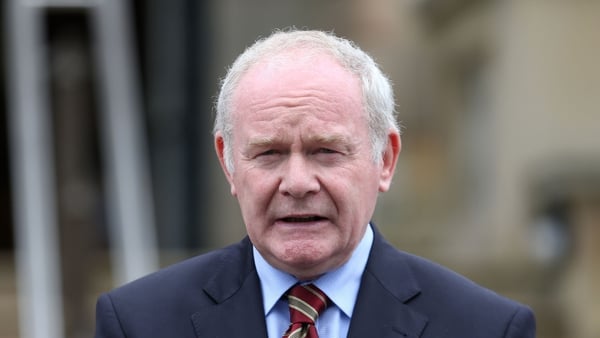 Martin McGuinness said he would like to see anyone invited attend