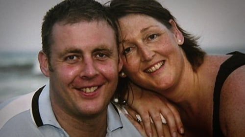 Adrian Donohoe and his wife Caroline Deloughrey
