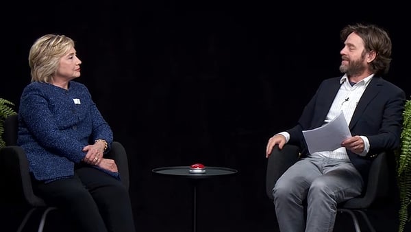 Hillary Clinton perfects her deadpan comeback on Zach Galifianakis' Between Two Ferns
