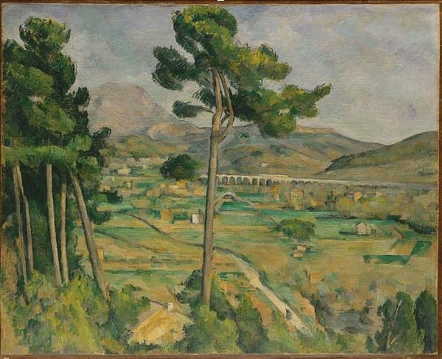 Mont Sainte-Victoire, Paul Cézanne