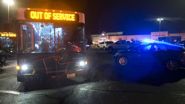 Scene at shopping mall