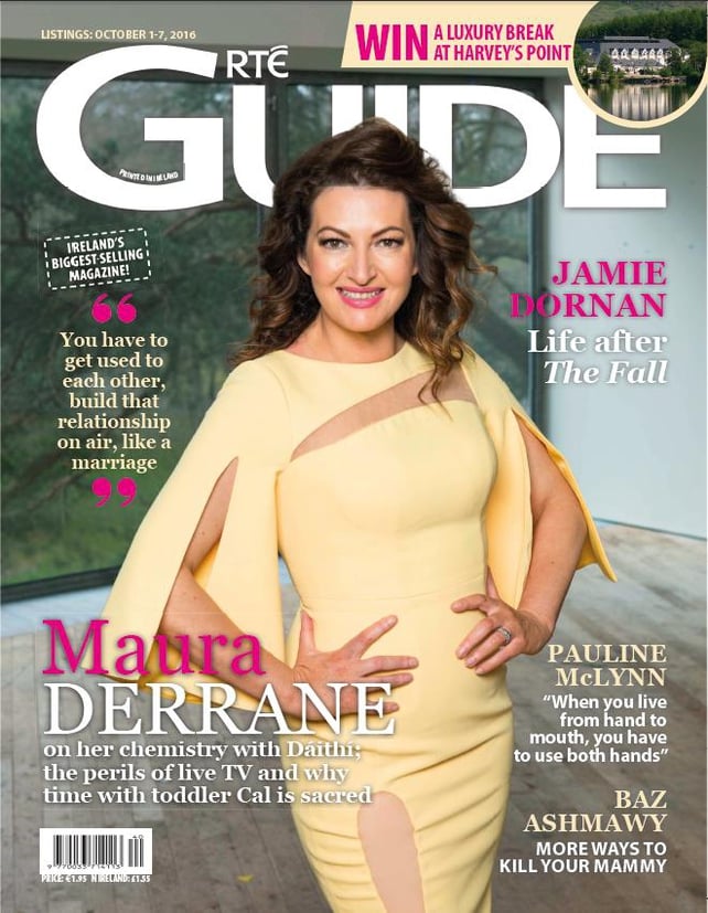 Maura on the cover of this week's RTÉ Guide