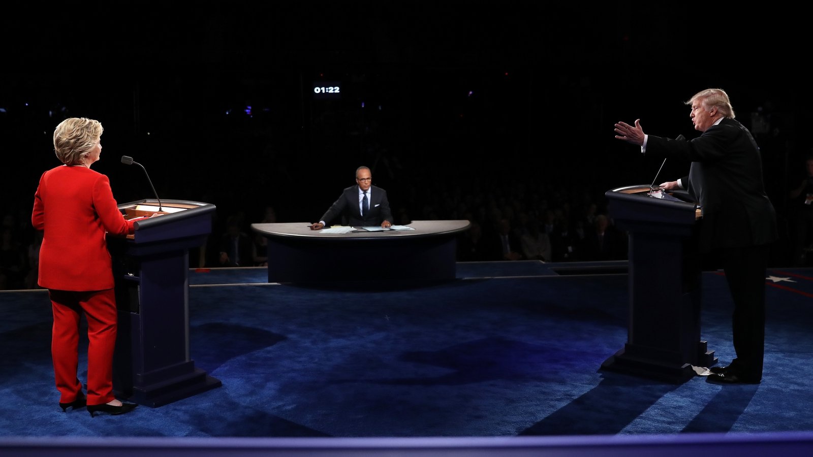 Watch the US presidential debate in nine minutes