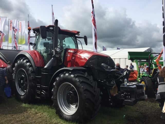 A wide selection of advanced tractors were on display at the National Ploughing Championships
