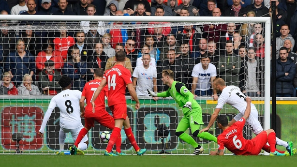 Leroy Fer taps in for Swansea's opener