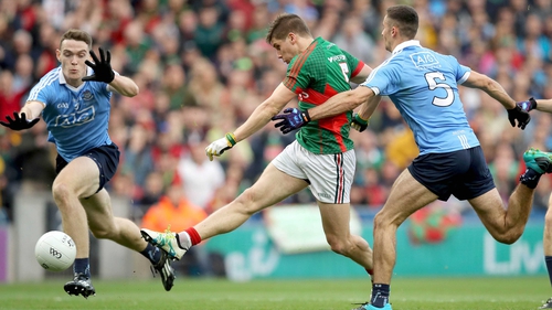 Lee Keegan in action against Dublin in this year's All-Ireland final
