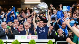 The Sunday Game Extras: Stephen Cluxton accepts the Sam Maguire