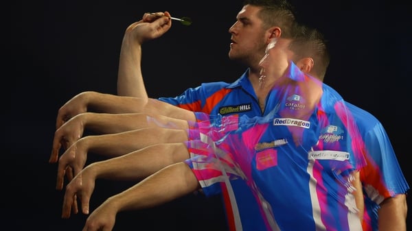 Daryl Gurney has recovered from a broken bone in his throwing hand