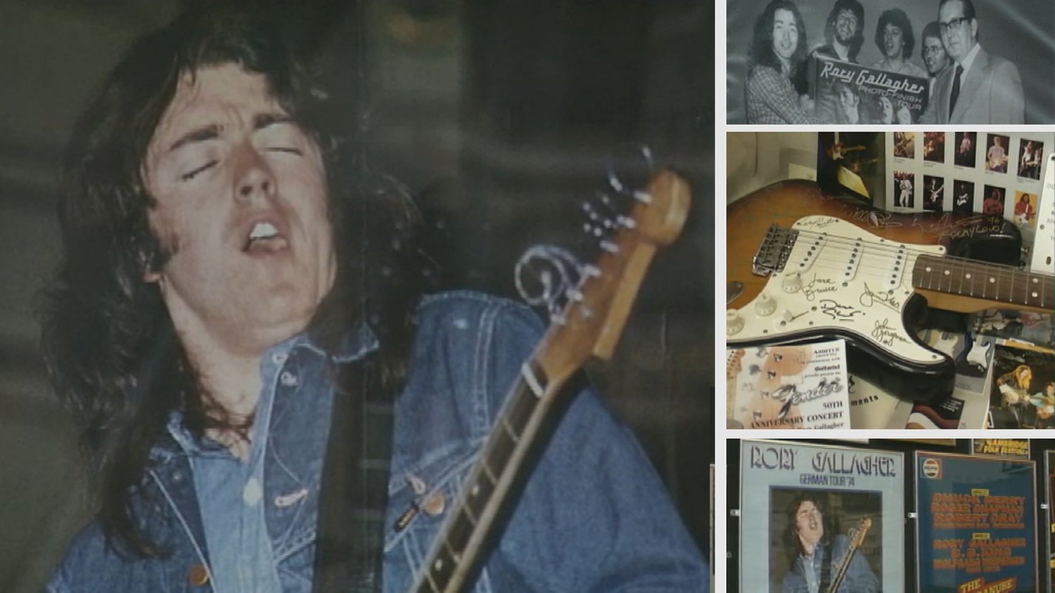 Rte Archives Arts And Culture Rory Gallagher Exhibition