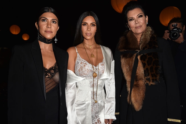 Kourtney Kardashian, Kim Kardashian and Kris Jenner