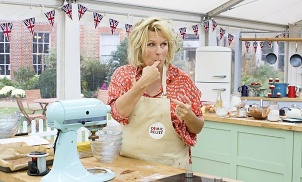 Dough Not Me. Saunders has rubbished rumours that herself and Dawn are to take over as hosts