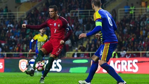 Cristiano Ronaldo bagged four goals for Portugal