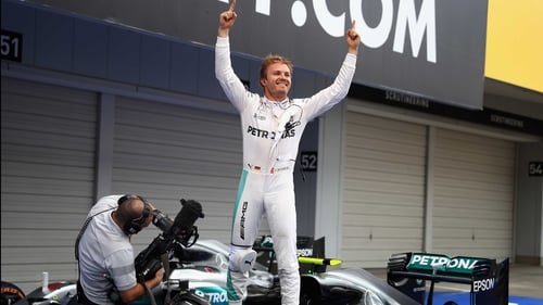 Nico Rosberg is on the verge of claiming the F1 driver's championship