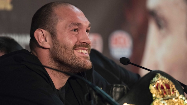 Tyson Fury is receiving specialist medical support
