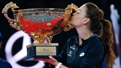 Agnieszka Radwanska also won the Connecticut Open and Shenzhen Open this year