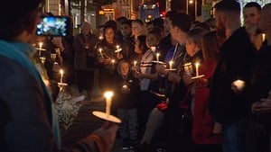 A vigil was held outside Leinster House tonight