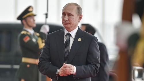 Vladimir Putin was expected to visit the French capital