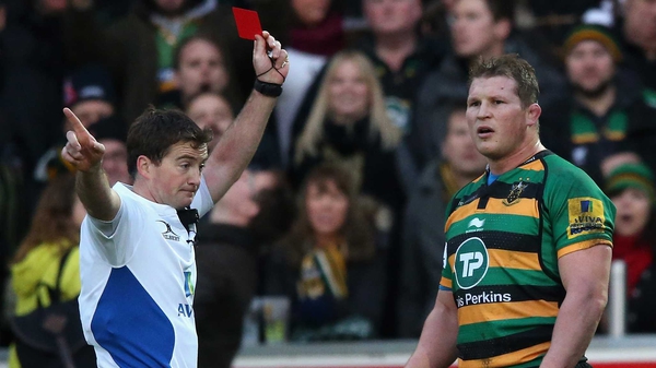 Dylan Hartley has been in trouble with officials throughout his career
