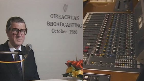 Oireachtas Broadcasting 1986