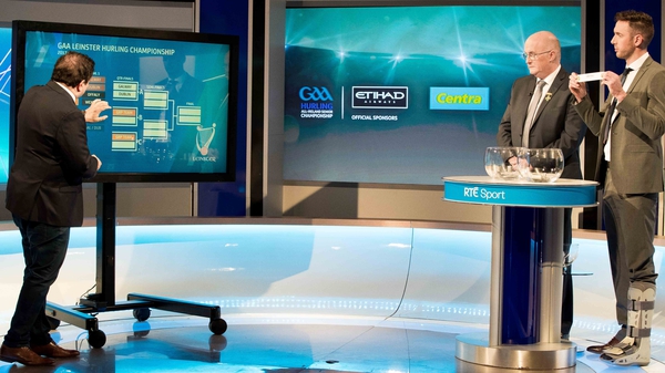 The draw was made at RTÉ studios