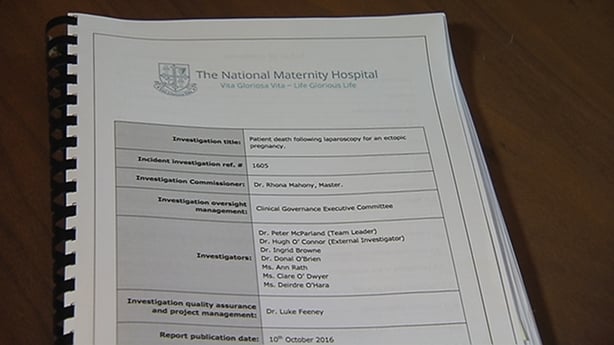 National Maternity Hospital report on death of Malak Thawley