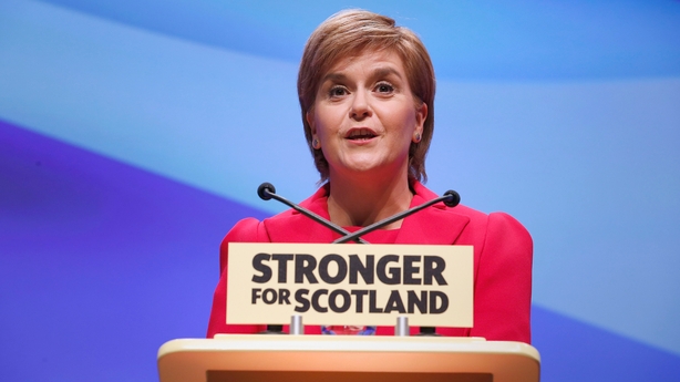 Scottish First Minister Nicola Sturgeon