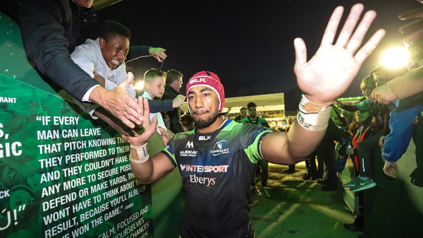 Bundee Aki has played a starring role for Connacht since joining two years ago