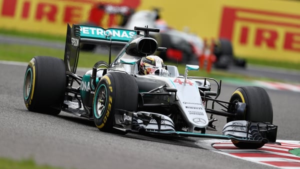 Hamilton was criticised for his behaviour at the Japanese Grand Prix