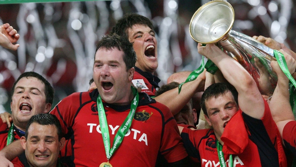 Anthony Foley savours the moment of Munster's Heinken Cup triumph