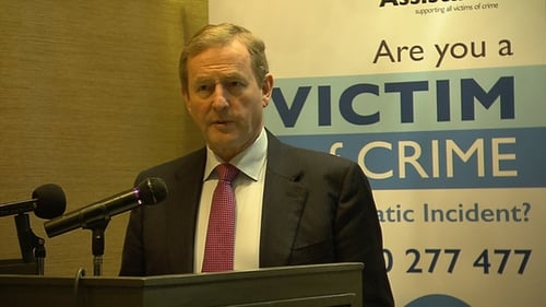 Enda Kenny said young people are being exposed to an 'avalanche' of information online