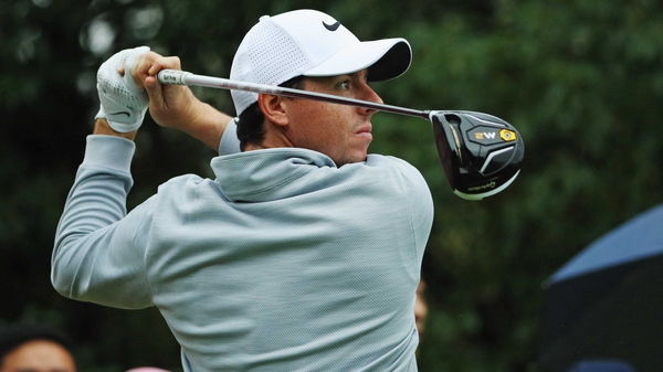 Rory McIlroy is seven off the pace in Shanghai