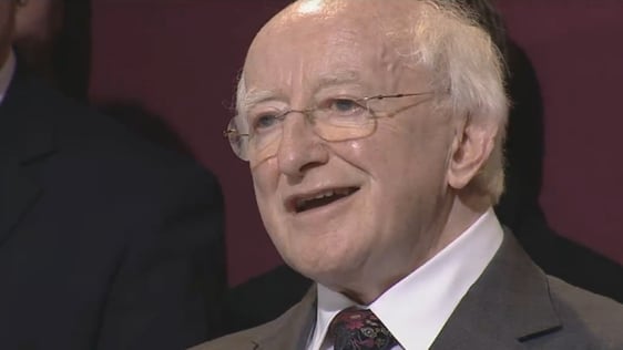 President Elect Michael D Higgins (2011)