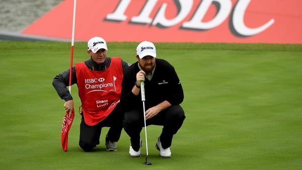 Shane Lowry hit a 65 at the WGC-HSBC Champions